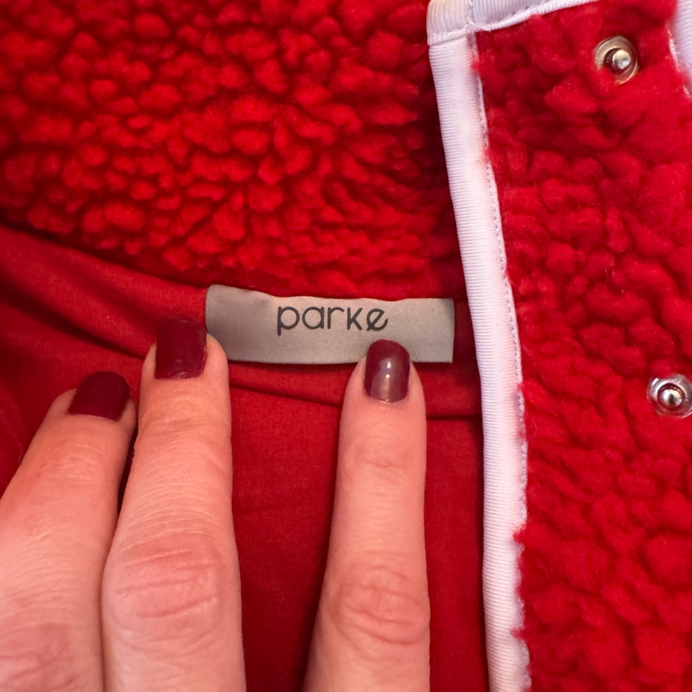 Parke Sherpa Fleece Pullover – Size S/M – Sold Out Style - Picture 3 of 6
